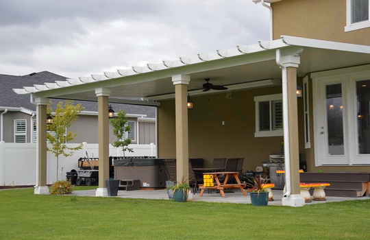 Patio Contractor In Utah Boyd S, How To Attach Patio Cover Stucco House