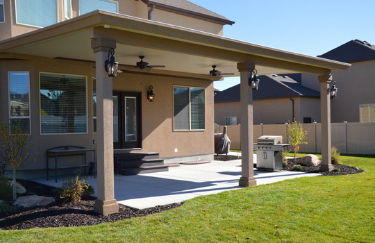 Stucco Trim Patio Covers | Boyd's Custom Patios