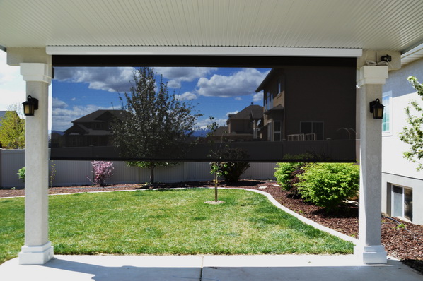 Sunscreens Installation in Utah | Boyd's Custom Patios